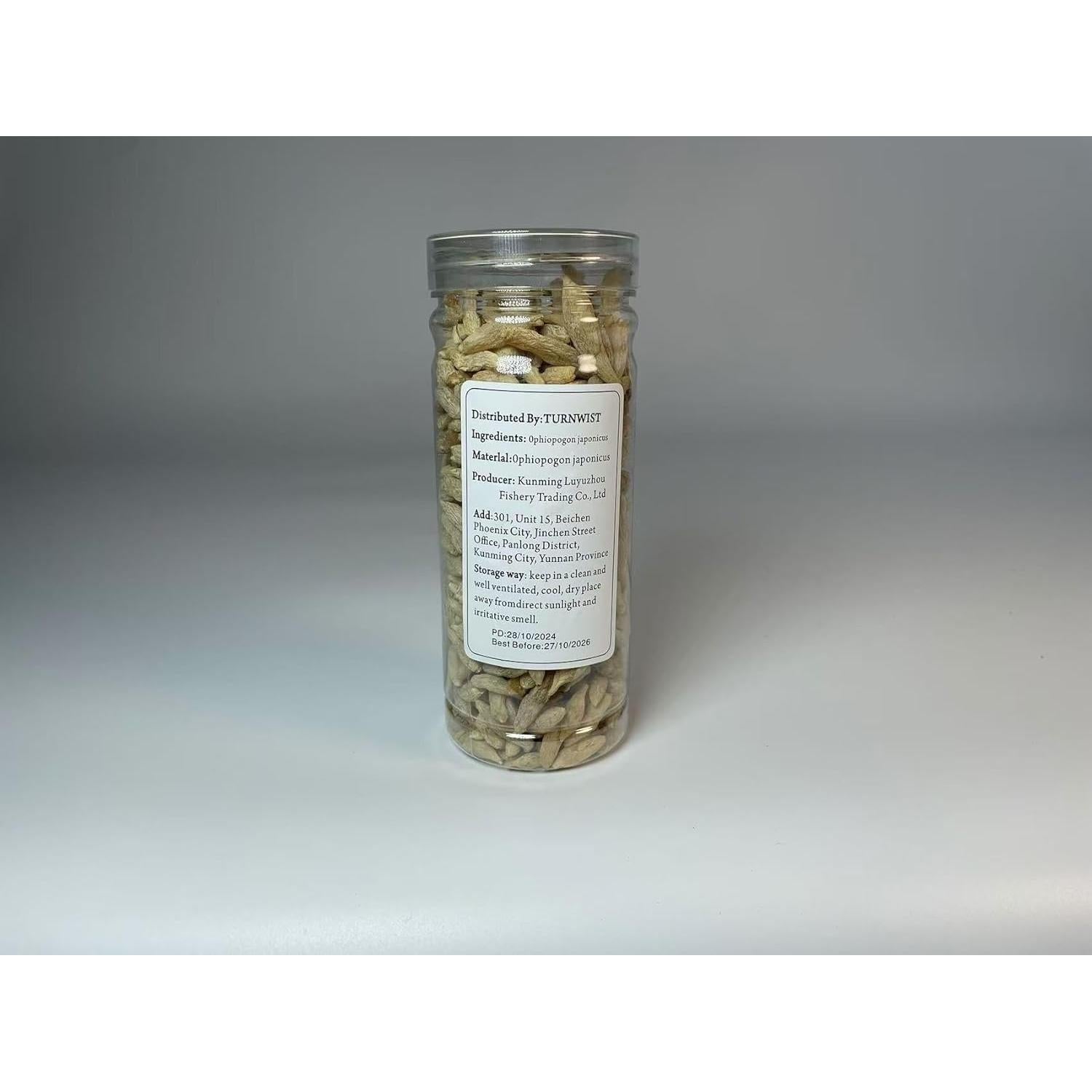 Hierba medicinal Ophiopogon japonicus 250g TURNWIST - Té y sopa