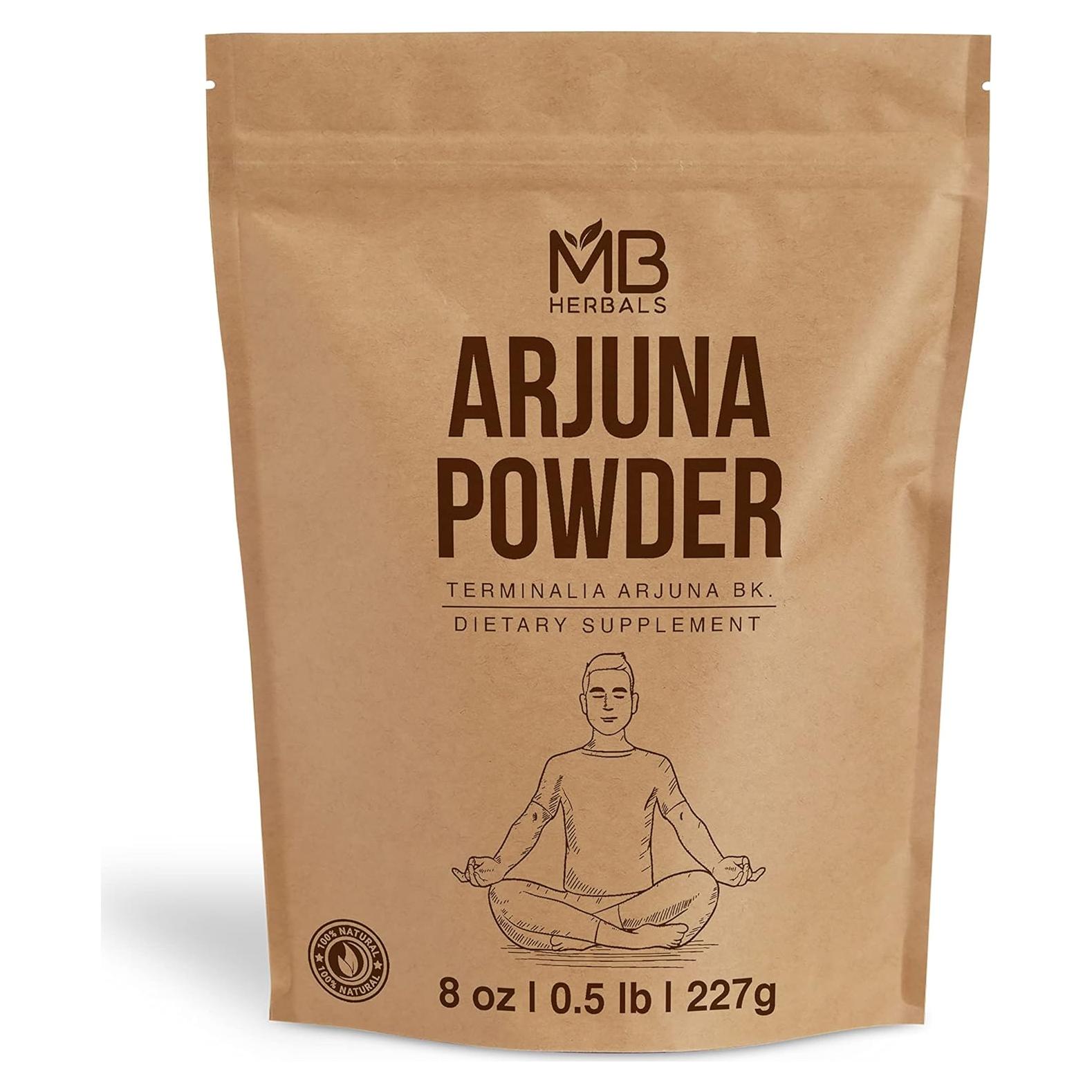 Polvo de Arjuna Orgánico MB Herbals 227g - Antioxidante