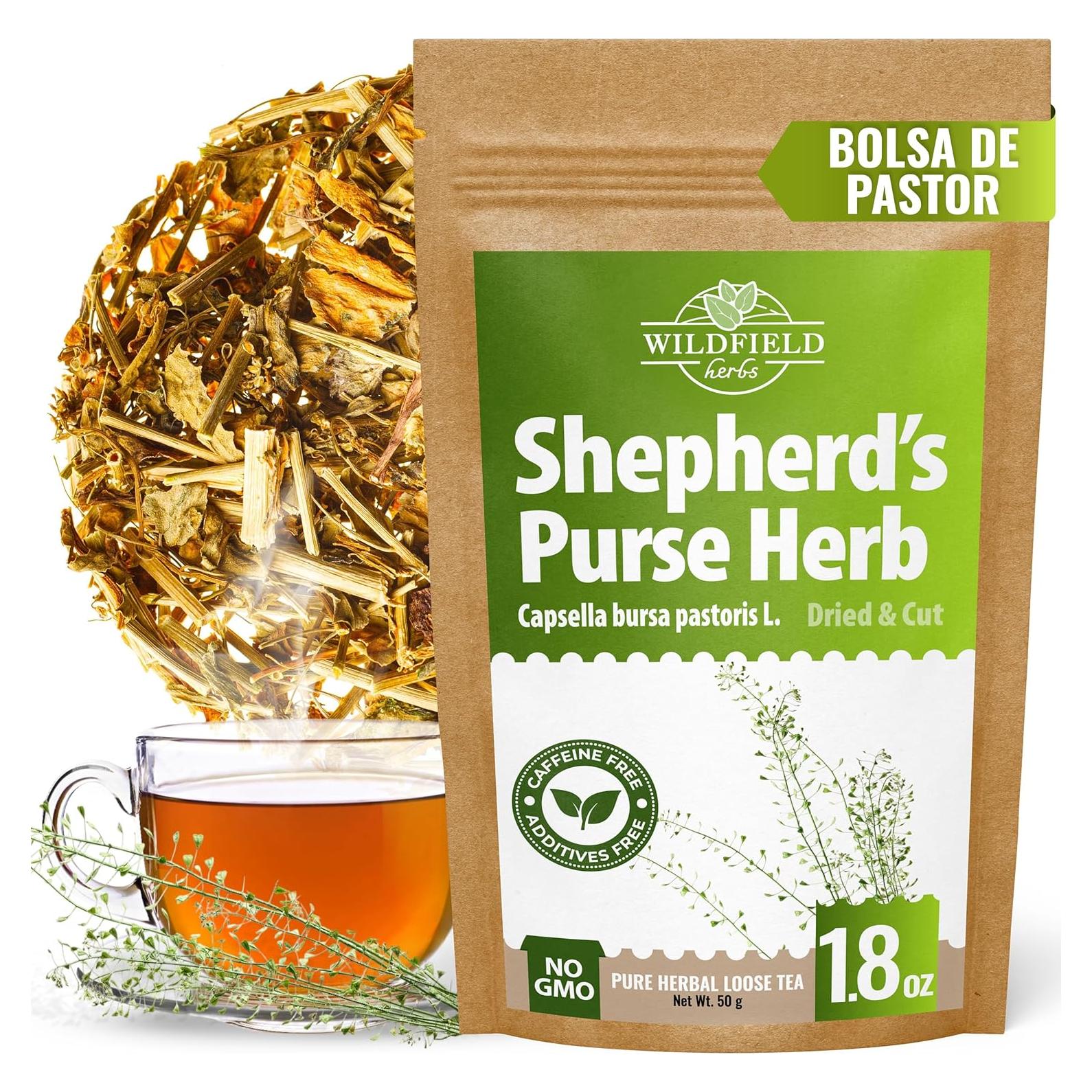 Té Herbal Bolsa de Pastor OVVA 50g - Capsella Bursa-Pastoris