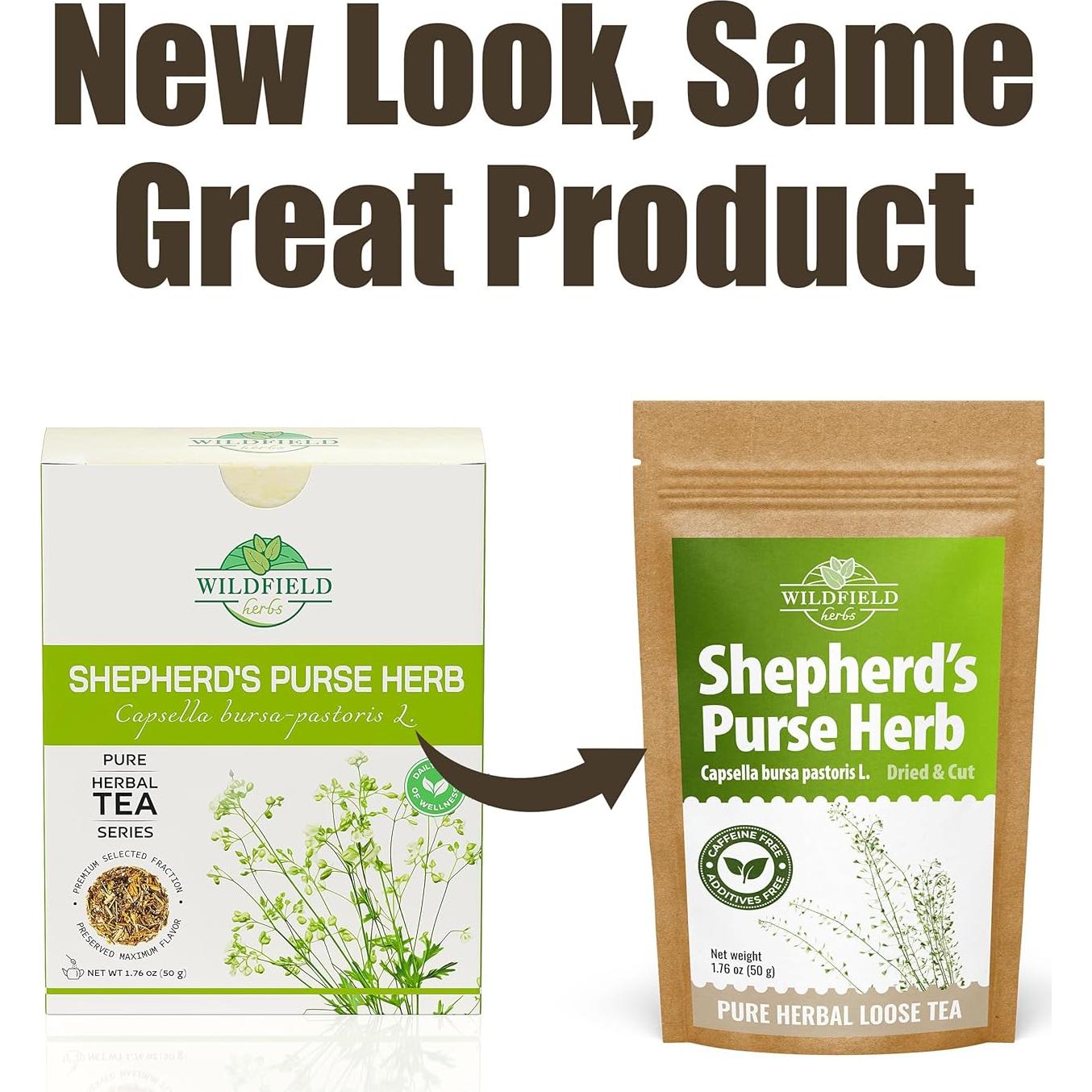 Té Herbal Bolsa de Pastor OVVA 50g - Capsella Bursa-Pastoris