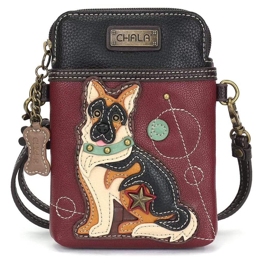 Bolso Cruzado Mujer CHALA Cuero Sintético Multicolor Ajustable