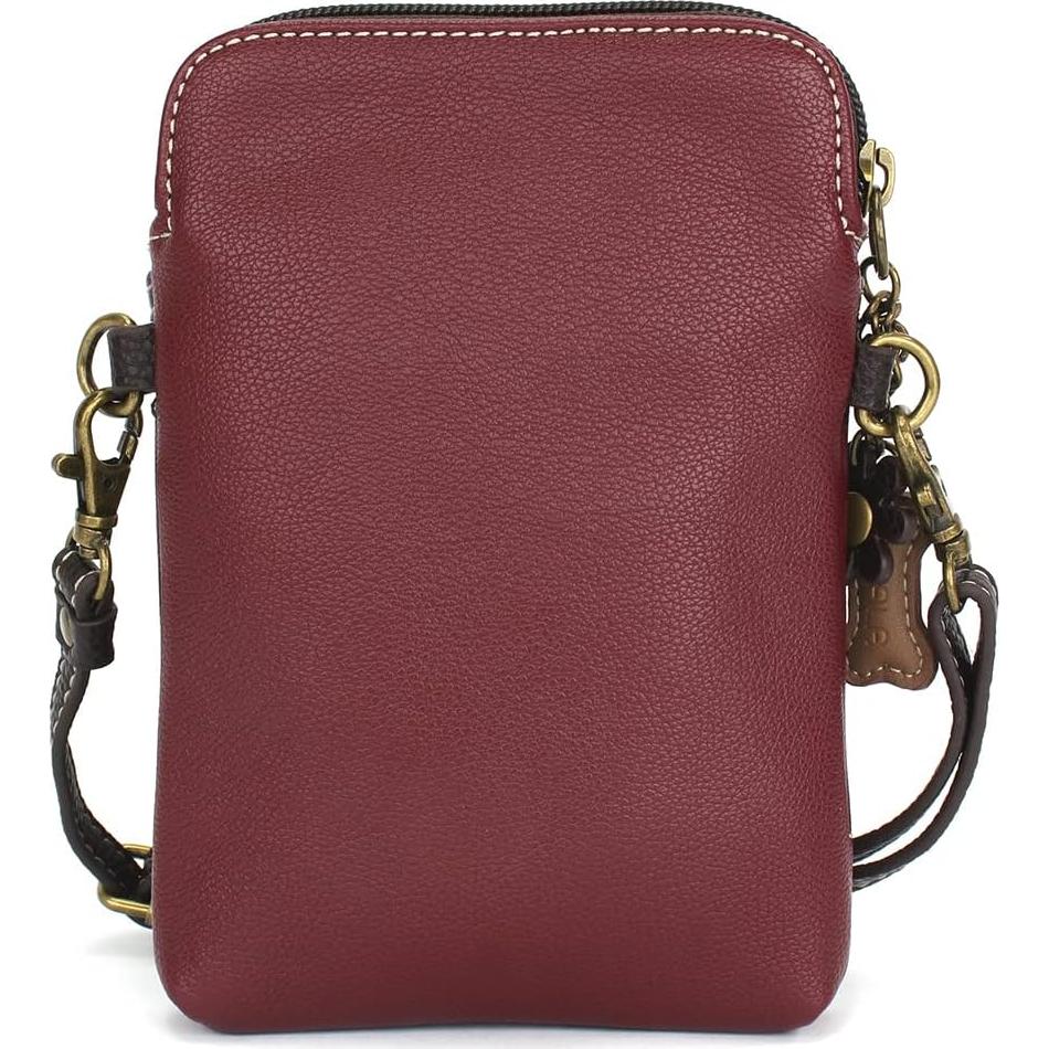 Bolso Cruzado Mujer CHALA Cuero Sintético Multicolor Ajustable