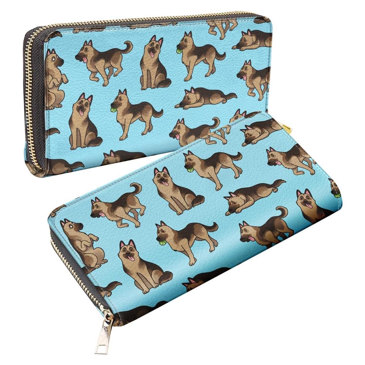 Billetera Clutch WIRESTER PU con Cremallera para Mujeres - 19x10 cm