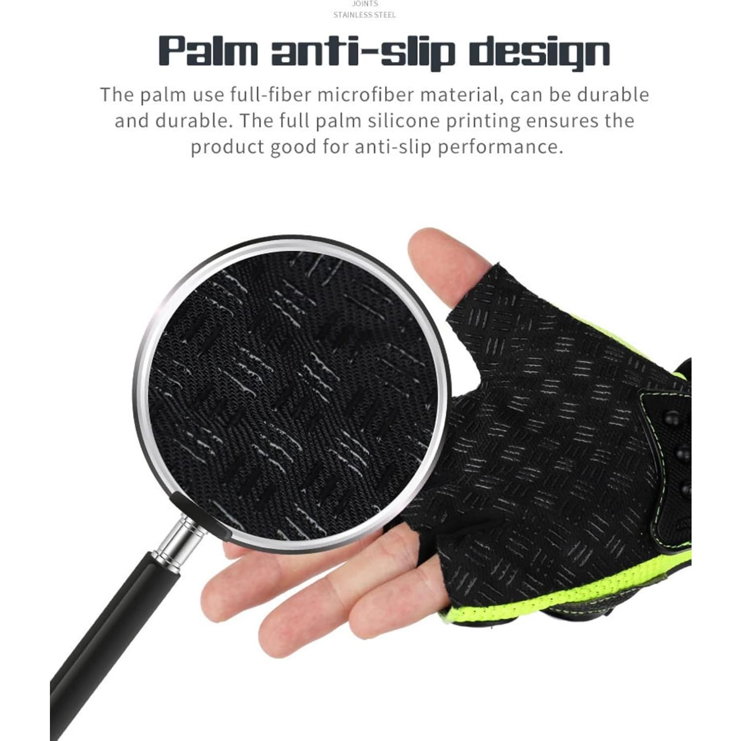 Guantes de Motocicleta Jioias Táctiles y Transpirables