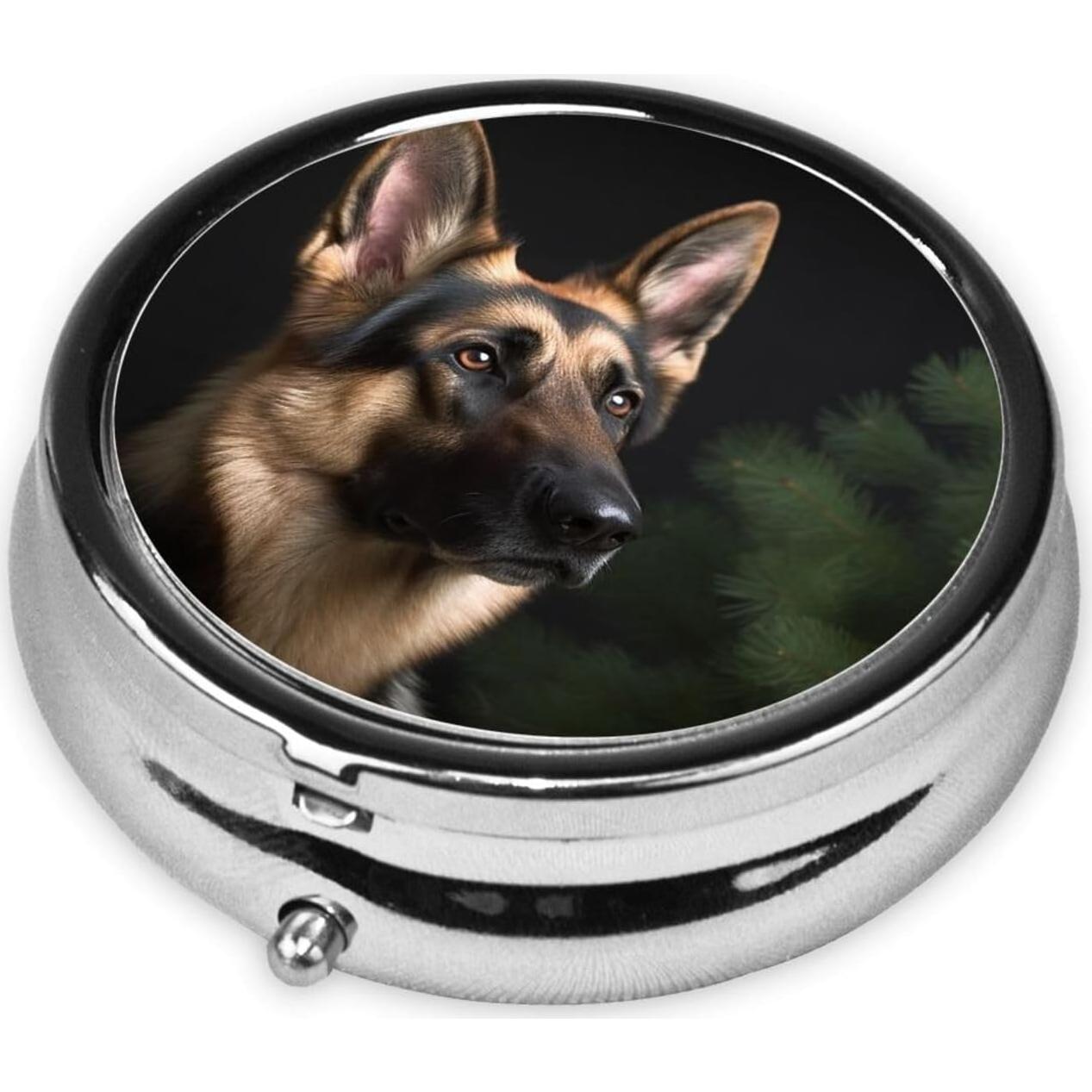 Estuche para Pastillas de Metal 3 Compartimentos RFHYTFJHTGHTG