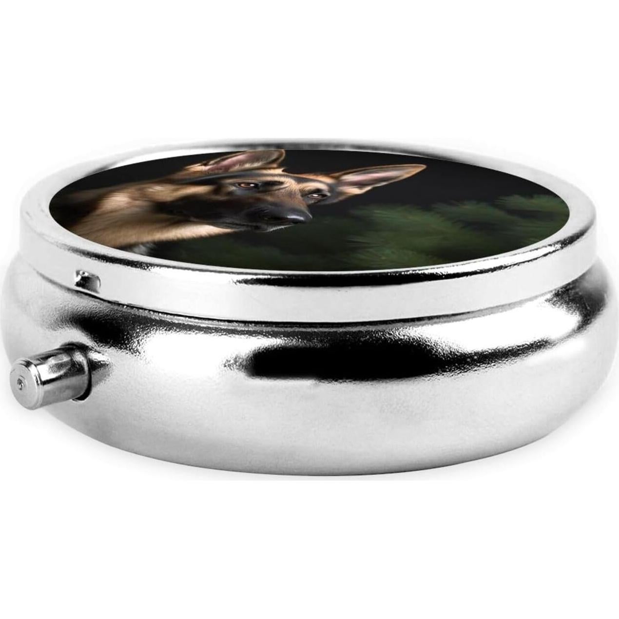 Estuche para Pastillas de Metal 3 Compartimentos RFHYTFJHTGHTG