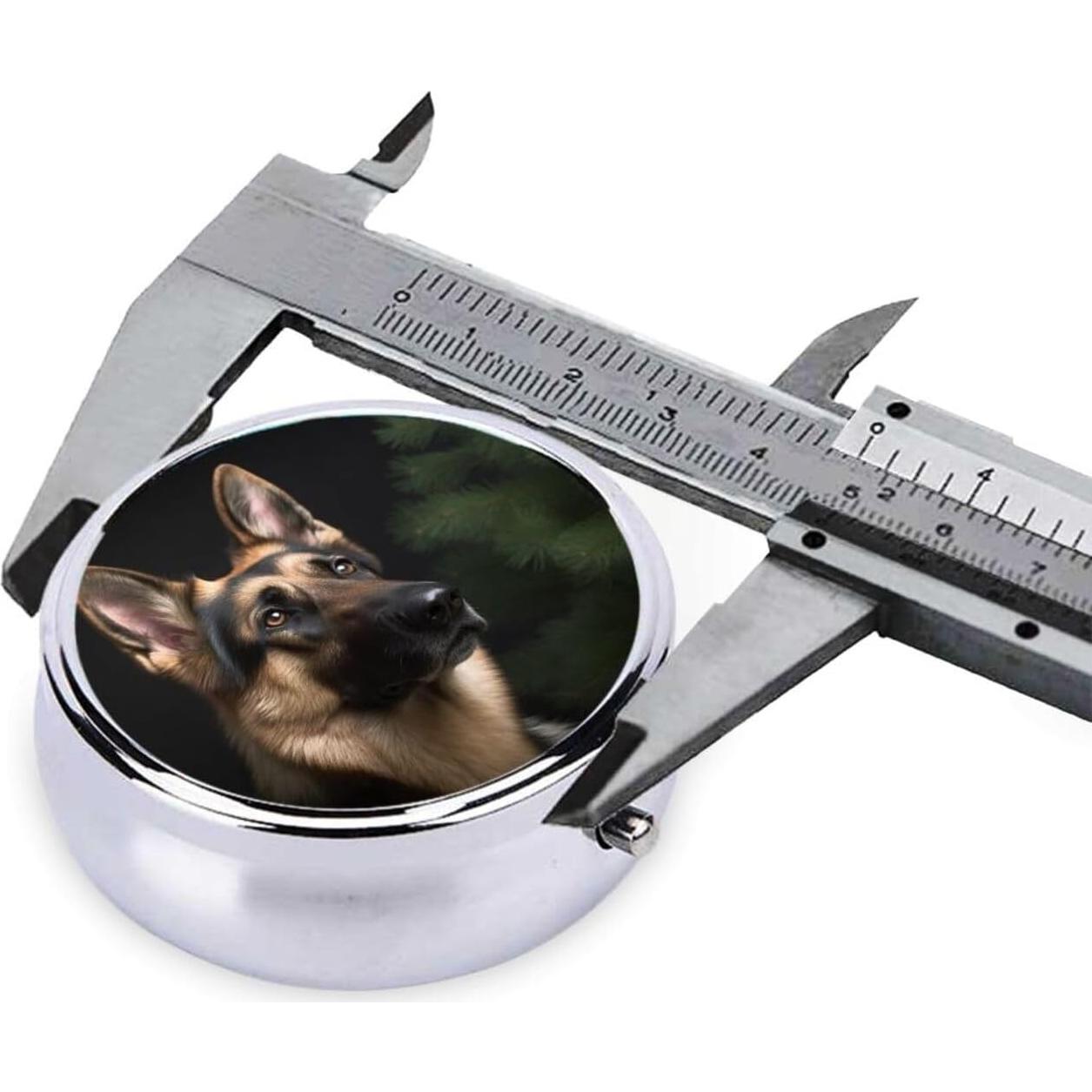 Estuche para Pastillas de Metal 3 Compartimentos RFHYTFJHTGHTG