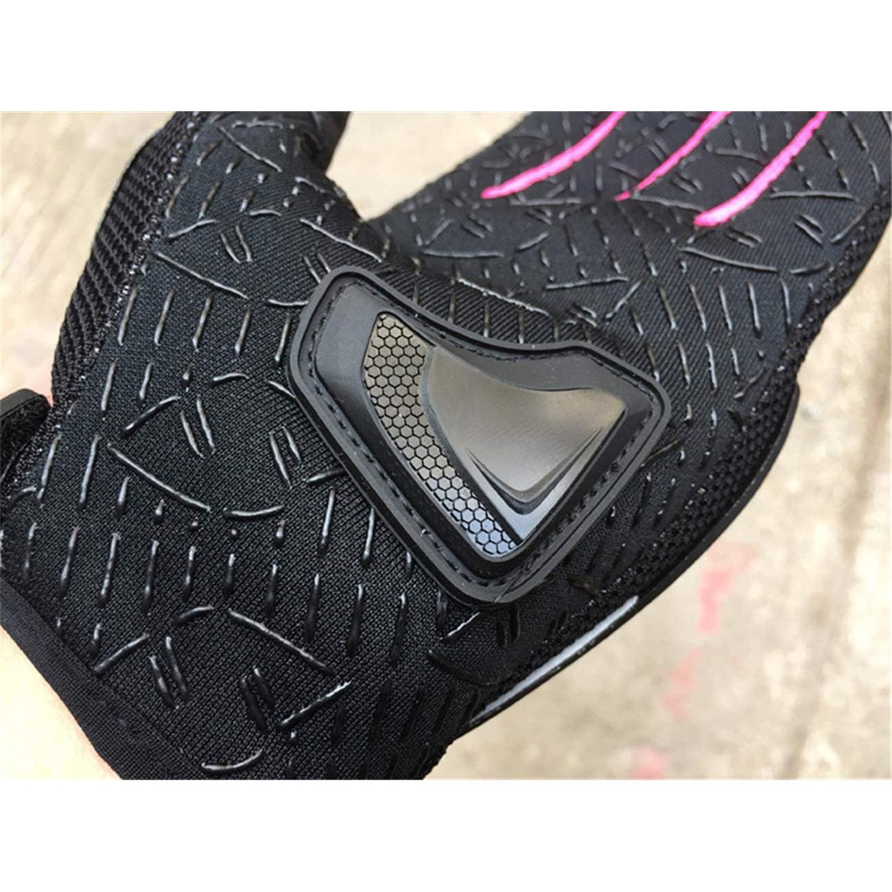 Guantes de Motocicleta Scoyco MC44W Rosa Transpirables