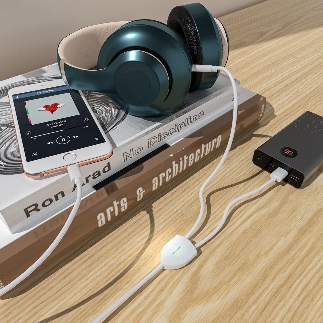 Cable Aux 2 en 1 MAXX Lightning a 3.5mm para iPhone