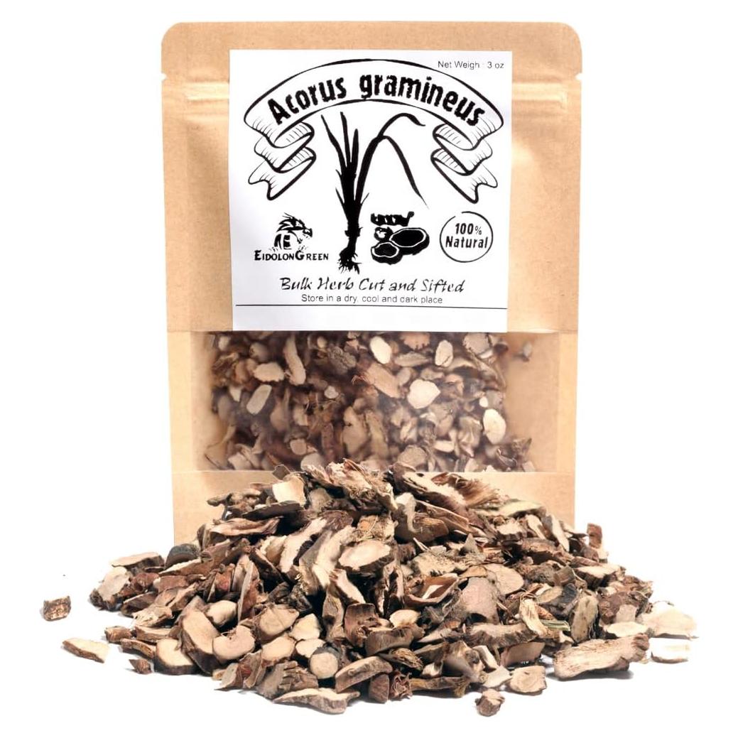 Acorus Gramineus Seco 88g - Hierba Natural para Salud