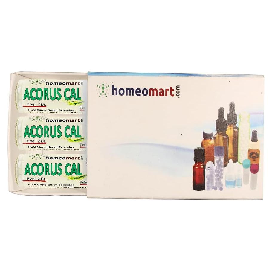 Pellets Homeopáticos Acorus Calamus 1M - 3 Frascos de 59ml