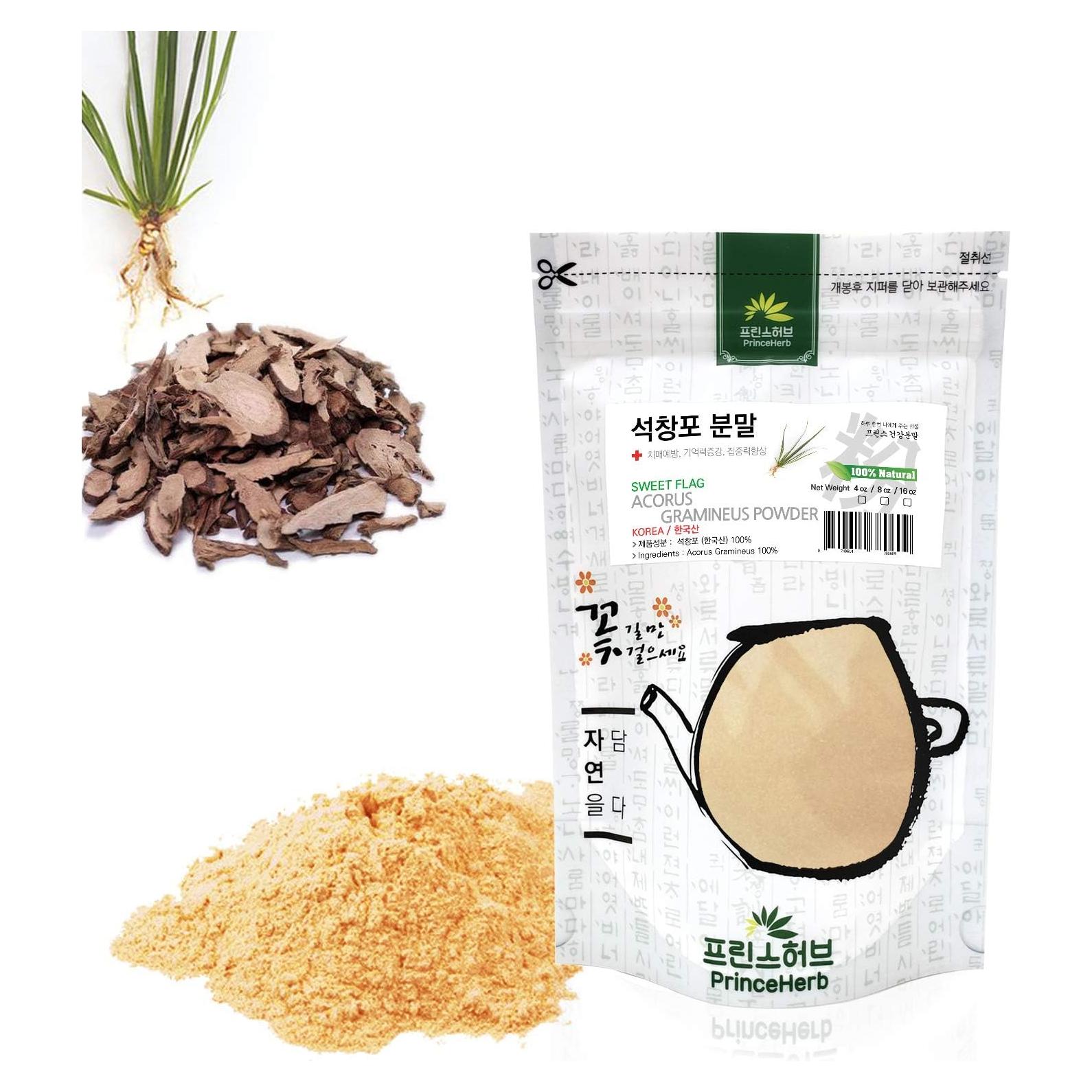 Polvo Herbal Coreano Acorus Gramineus 100% Natural 226g