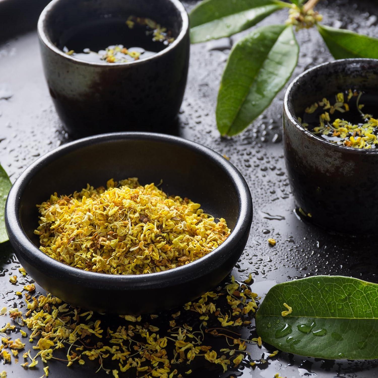 Flores Secas de Osmanthus CoolCrafts 60g - Té Natural Aromático