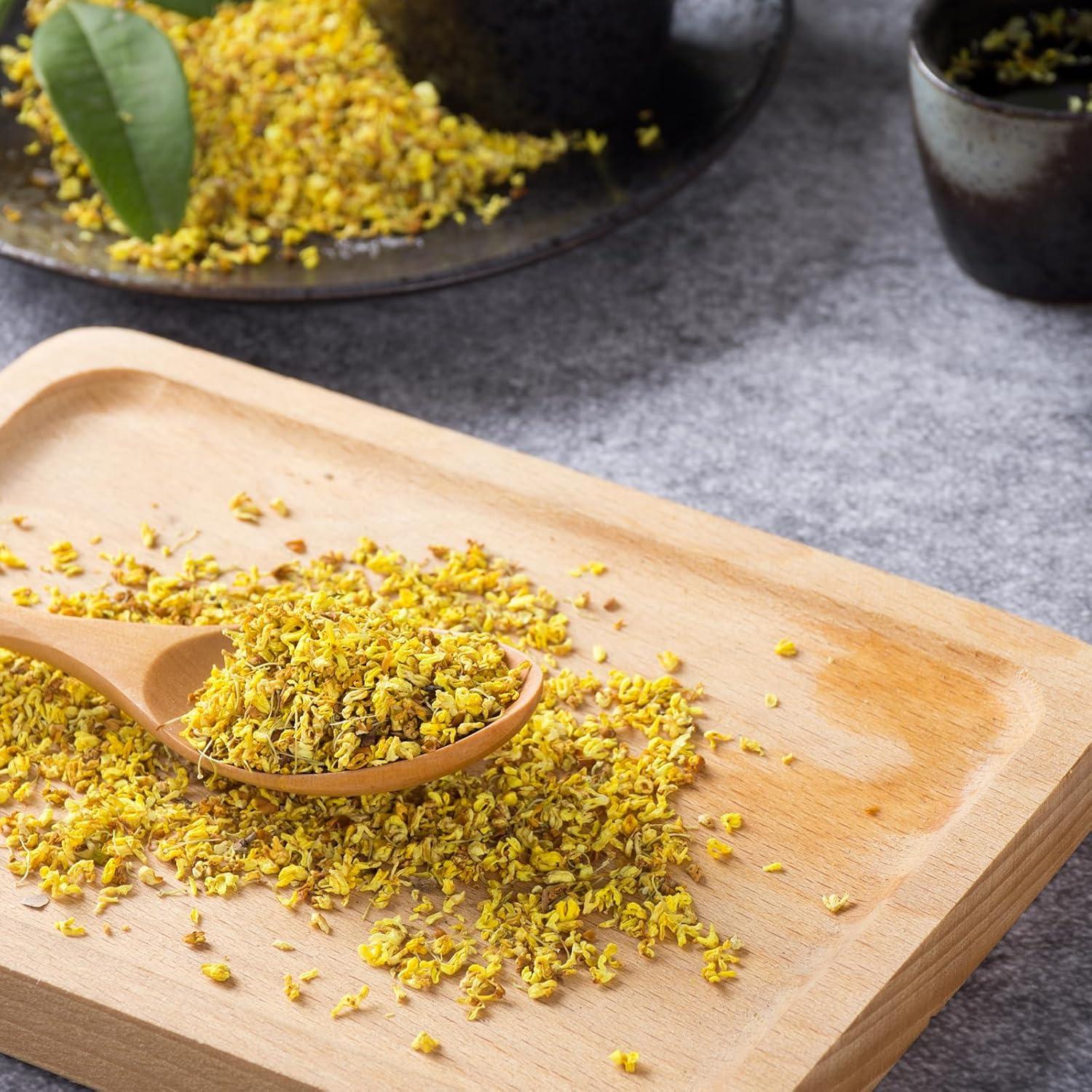 Flores Secas de Osmanthus CoolCrafts 60g - Té Natural Aromático