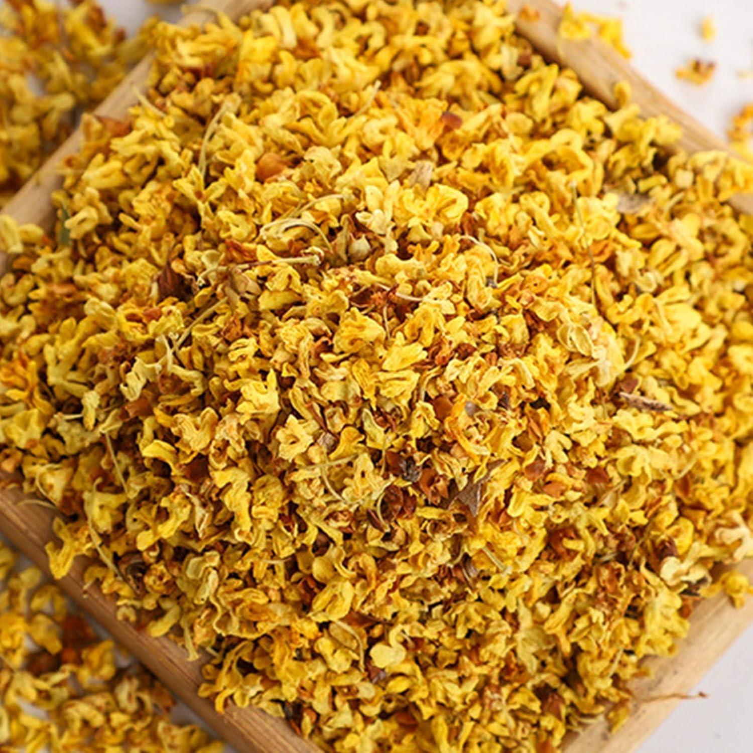 Flores Secas de Osmanthus CoolCrafts 60g - Té Natural Aromático