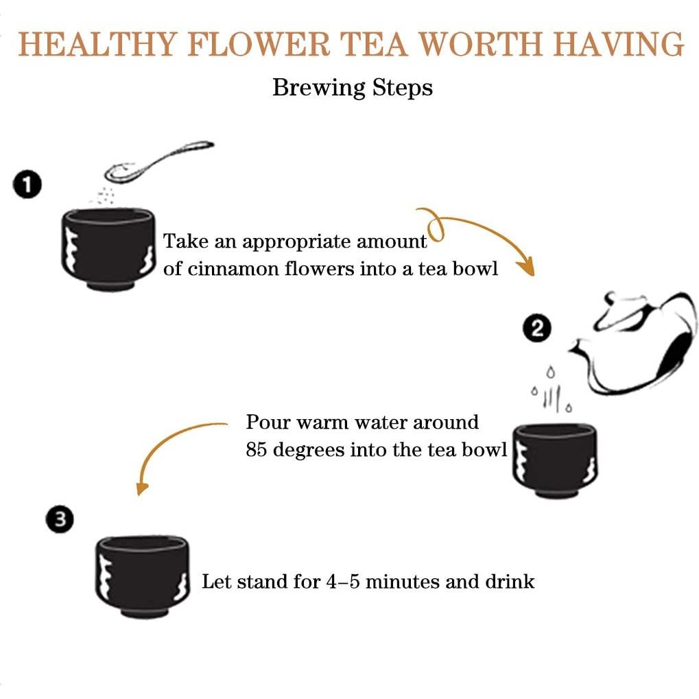 Té de Osmanthus JTEDZI 35g - Flor Seco Natural Chino