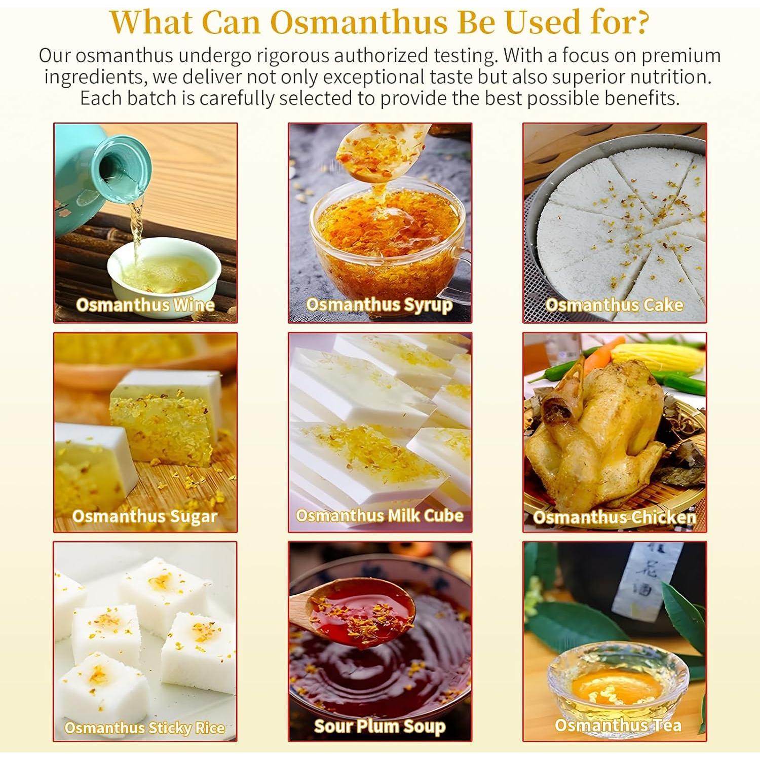 Té de Osmanthus Hee Creek 100g - Flor Seco Natural