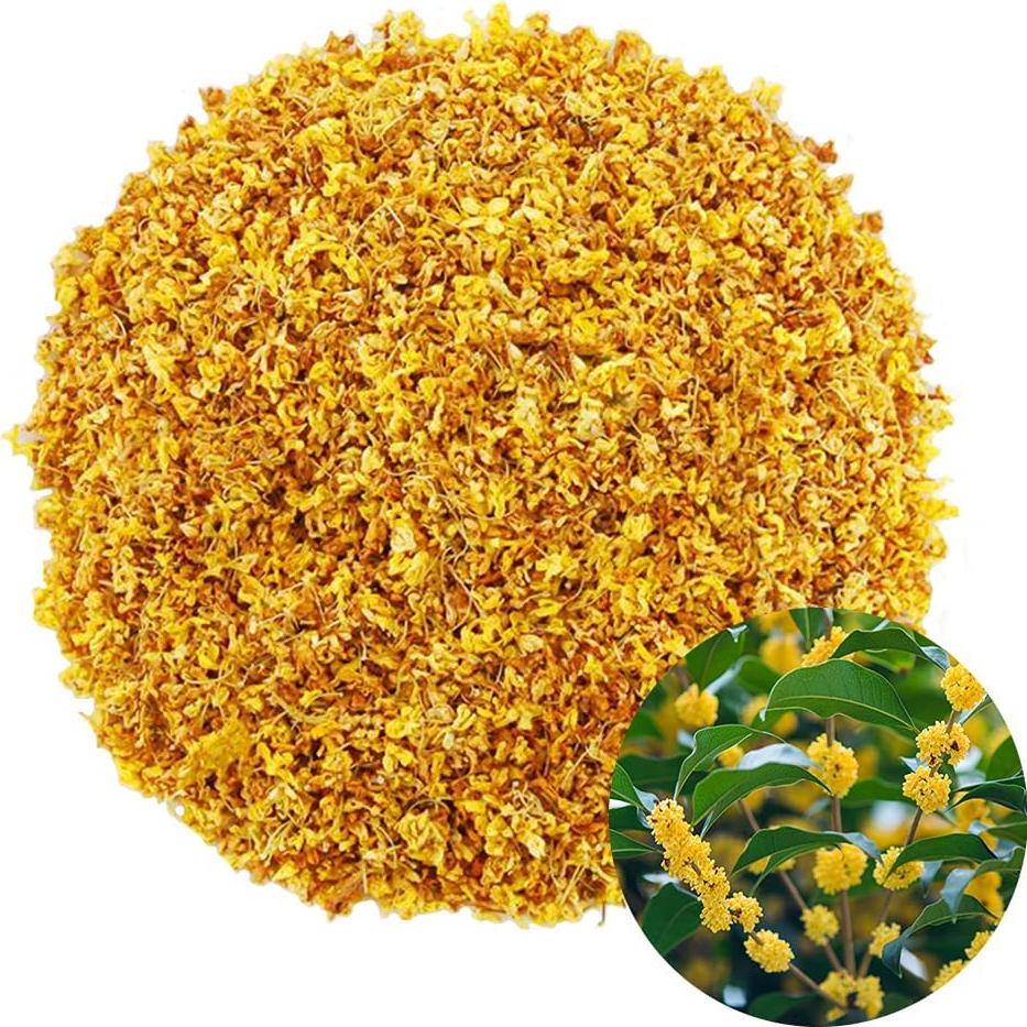 Flor de Osmanthus Seco 454g Marca President 100% Natural