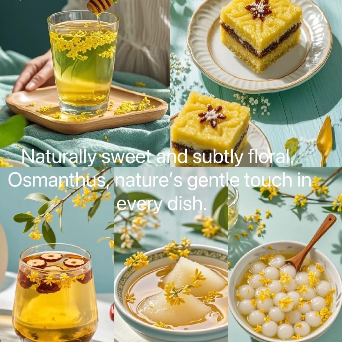 Té Herbal de Osmanthus Seco 100% Natural 15g - MushroomStorm