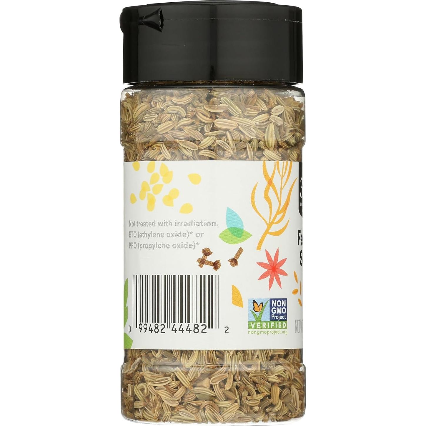 Semillas de Hinojo 365 Whole Foods 30.9 g - Sin Aditivos