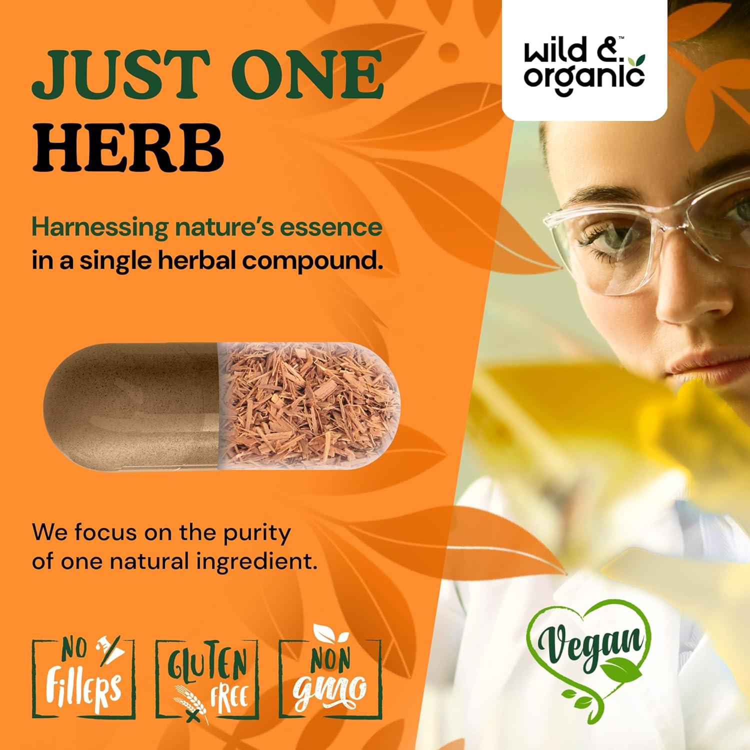 Cápsulas de Garra del Diablo Silvestre y Orgánico 60 Caps