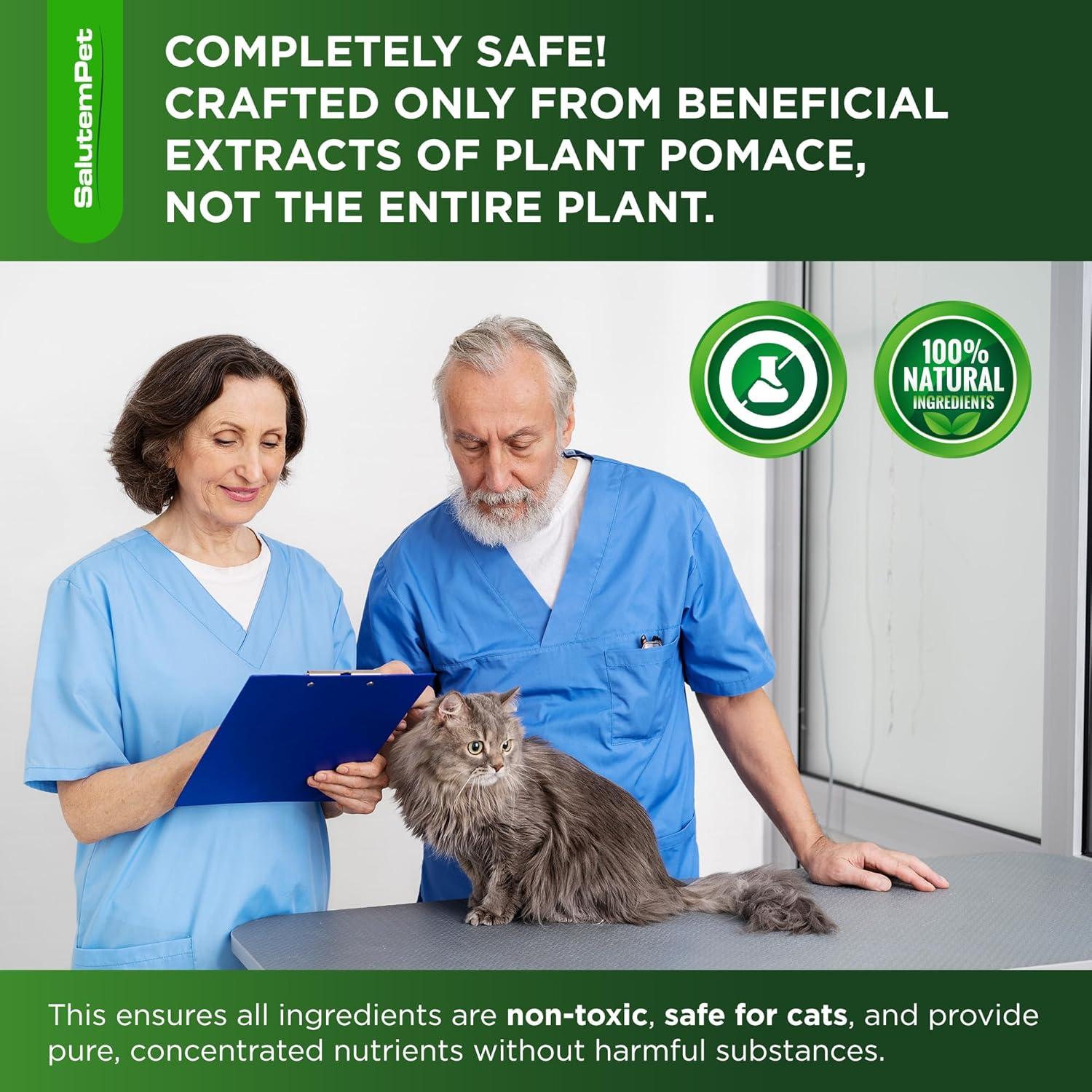 Antibiótico Natural para Gatos SalutemPet 60 ml - Infecciones y Alergias