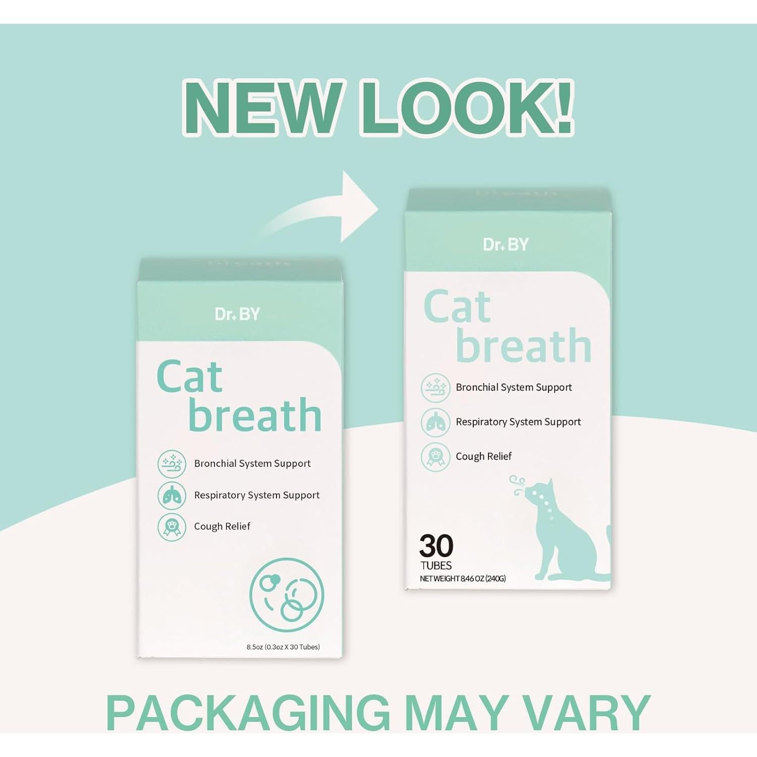 Suplemento Respiratorio para Gatos Dr.BY 240g - Alivio Tos y Estornudos