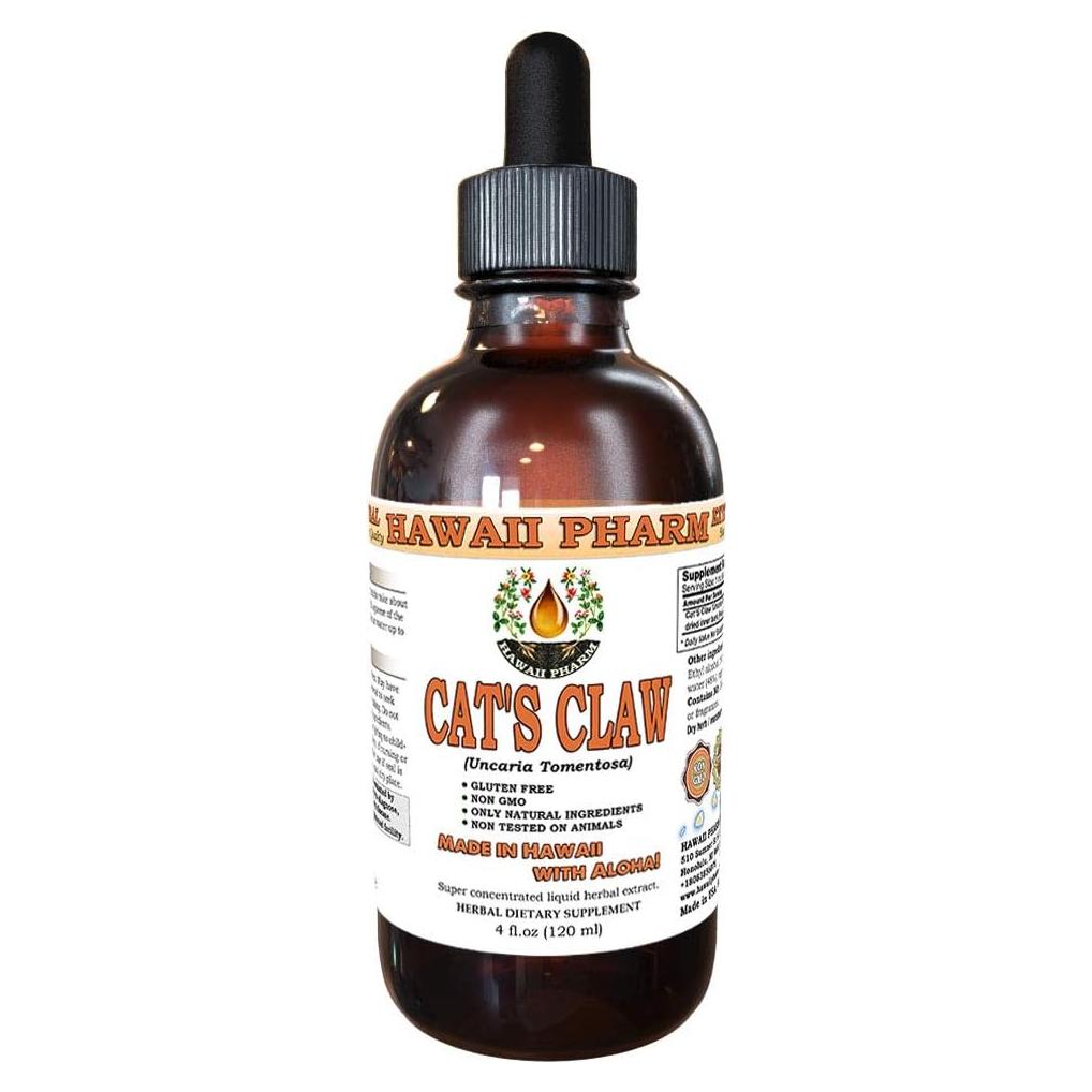 Extracto líquido de Garra de Gato Uncaria Tomentosa 118.3 ml