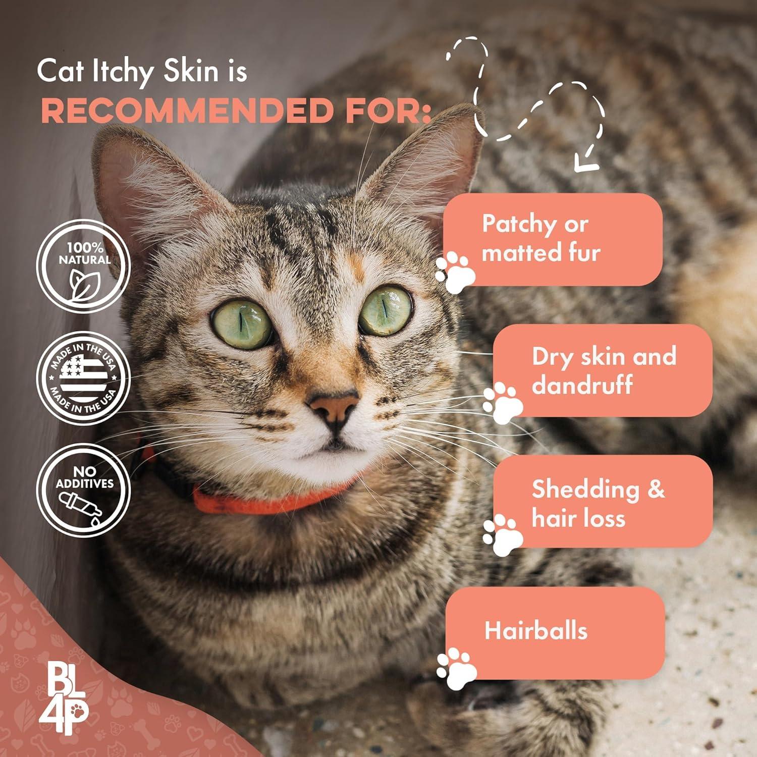 Suplemento para Gatos BestLife4Pets - Alivio Alergias Piel 400 Pastillas