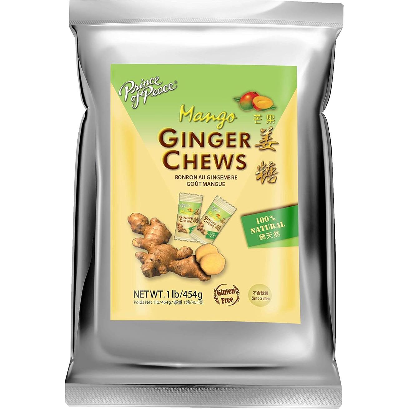 Caramelos de Jengibre con Mango Príncipe de la Paz 0.45 kg