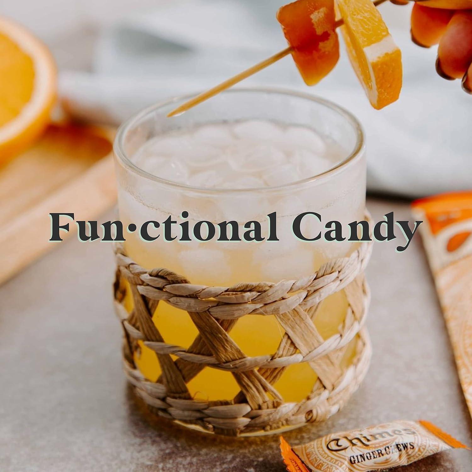 Chimes Chews Jengibre Mango 453g Bolsa Natural