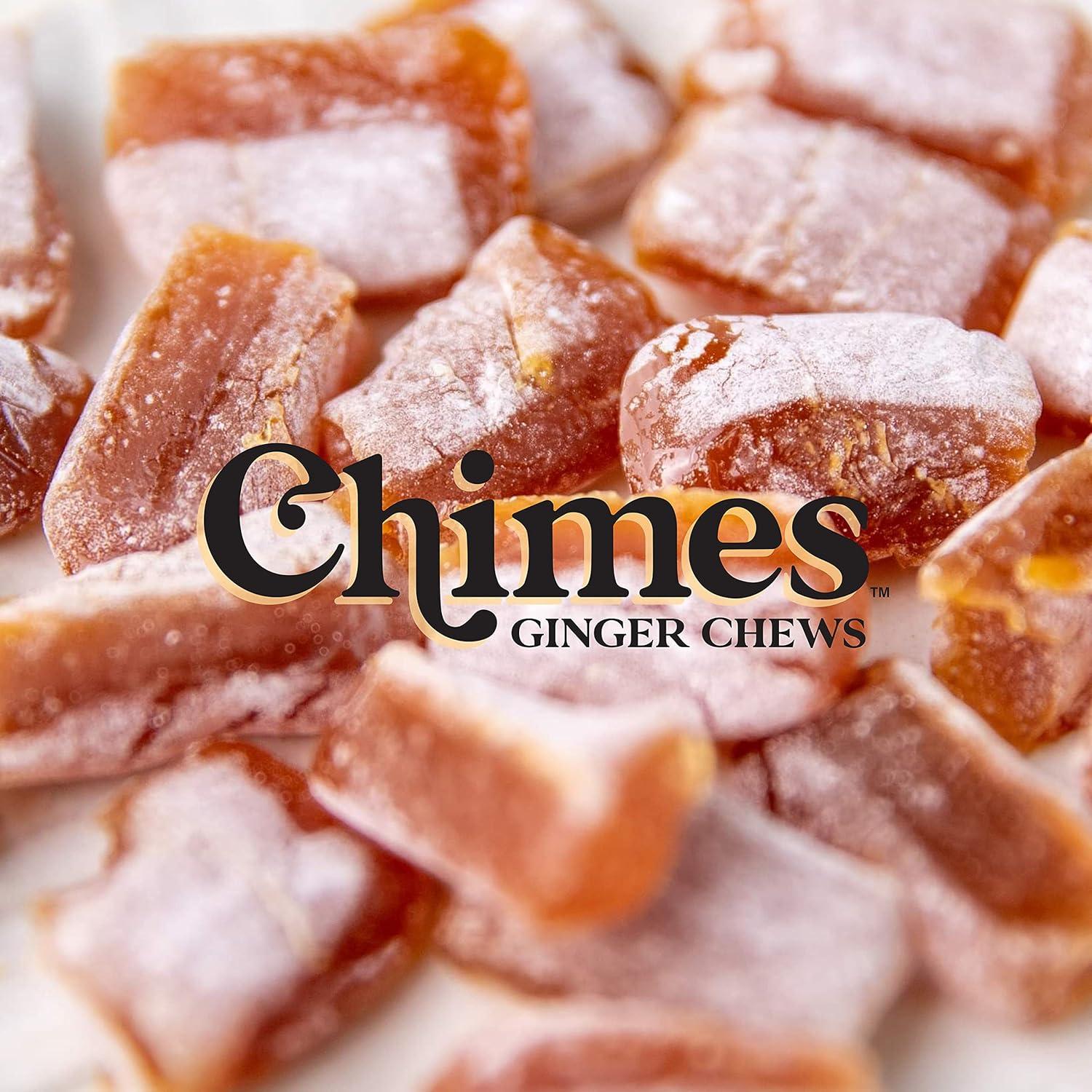 Chimes Chews Jengibre Mango 453g Bolsa Natural
