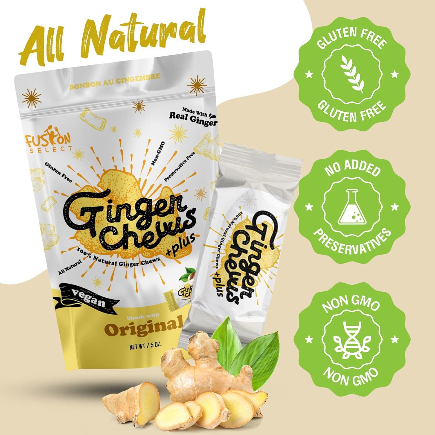 Caramelos de Jengibre Mango Fusion Select - 141.75g Vegano