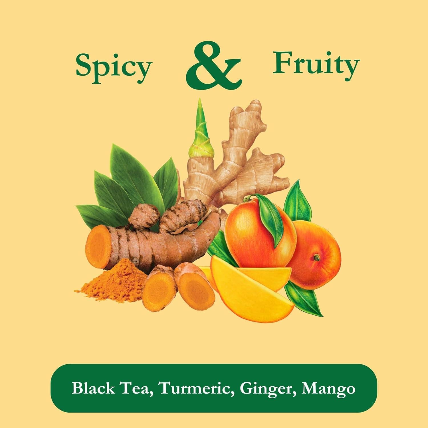 Té de Cúrcuma, Mango y Jengibre Tadin - 144 Bolsitas