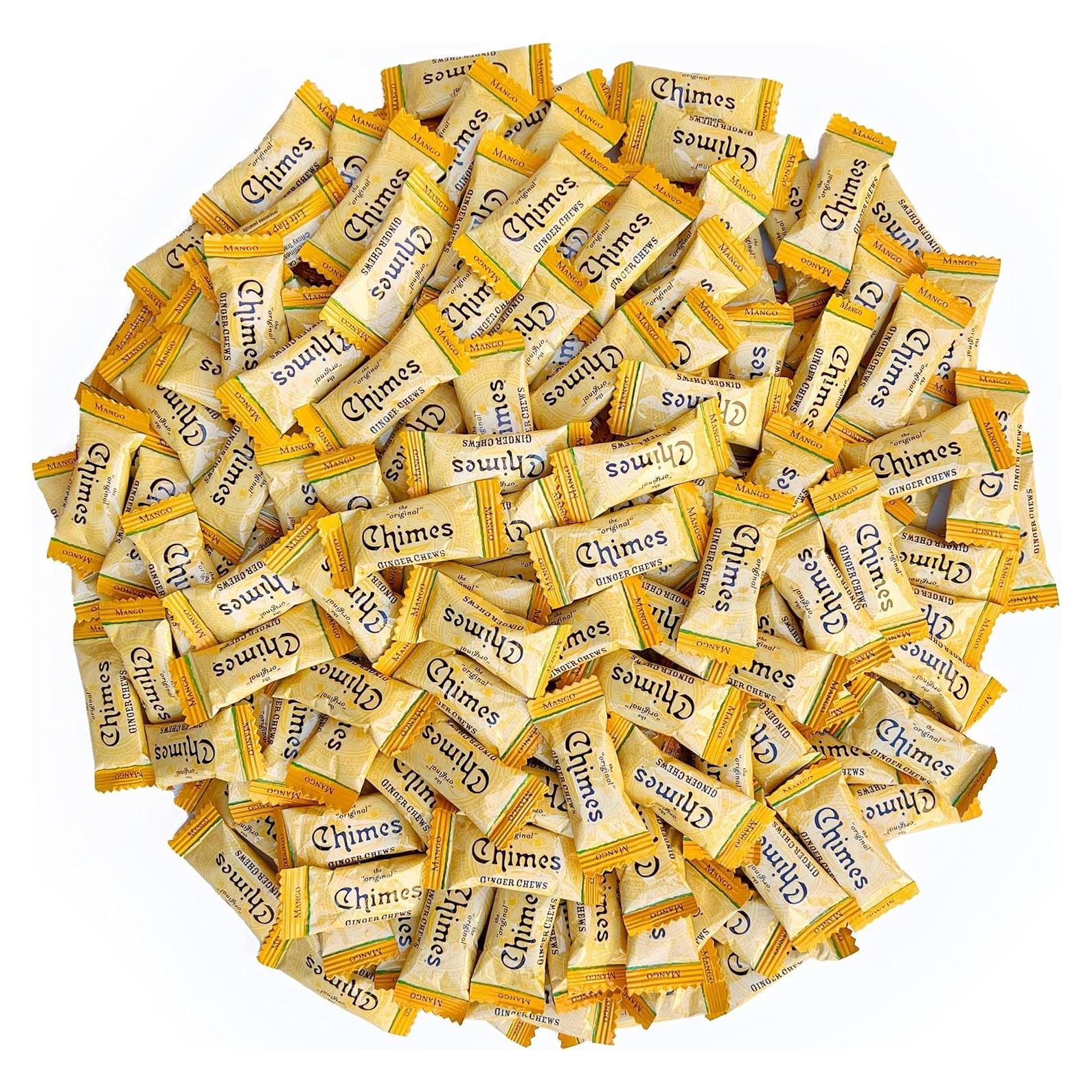 Chicles de Jengibre y Mango Chimes 0.91 kg - Todo Natural