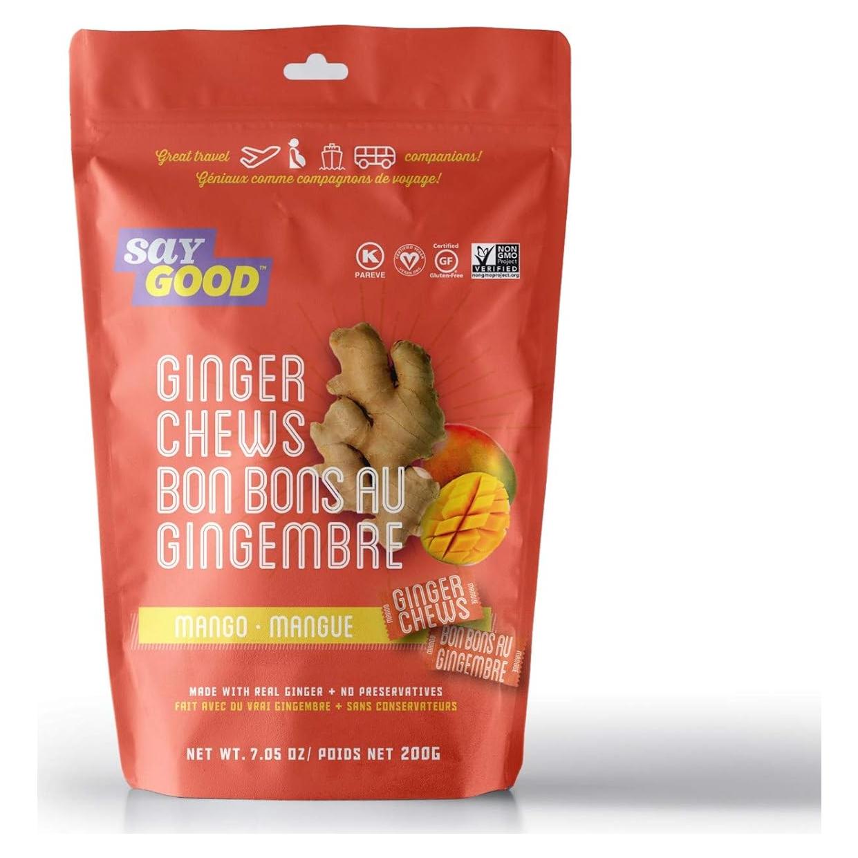 Caramelos de Jengibre Artesanales Say Good Mango 200g