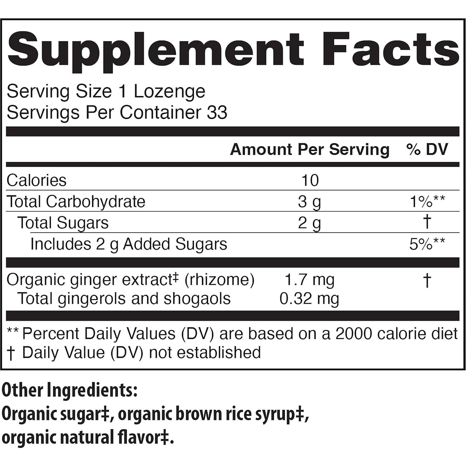 Caramelos de Jengibre Orgánico Tummydrops - Bolsa 33 unidades