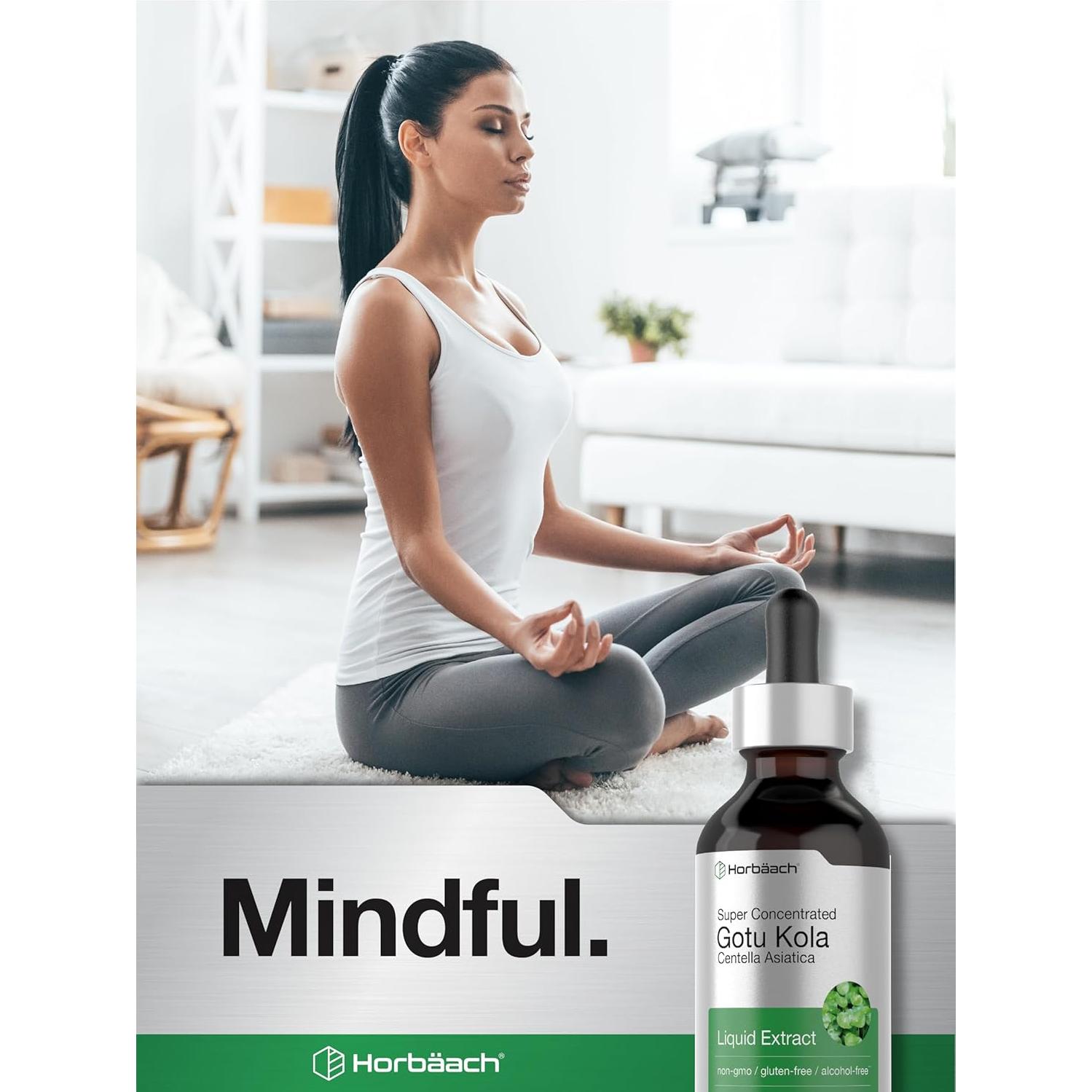 Extracto Líquido de Gotu Kola Horbaach 59 ml Sin Alcohol