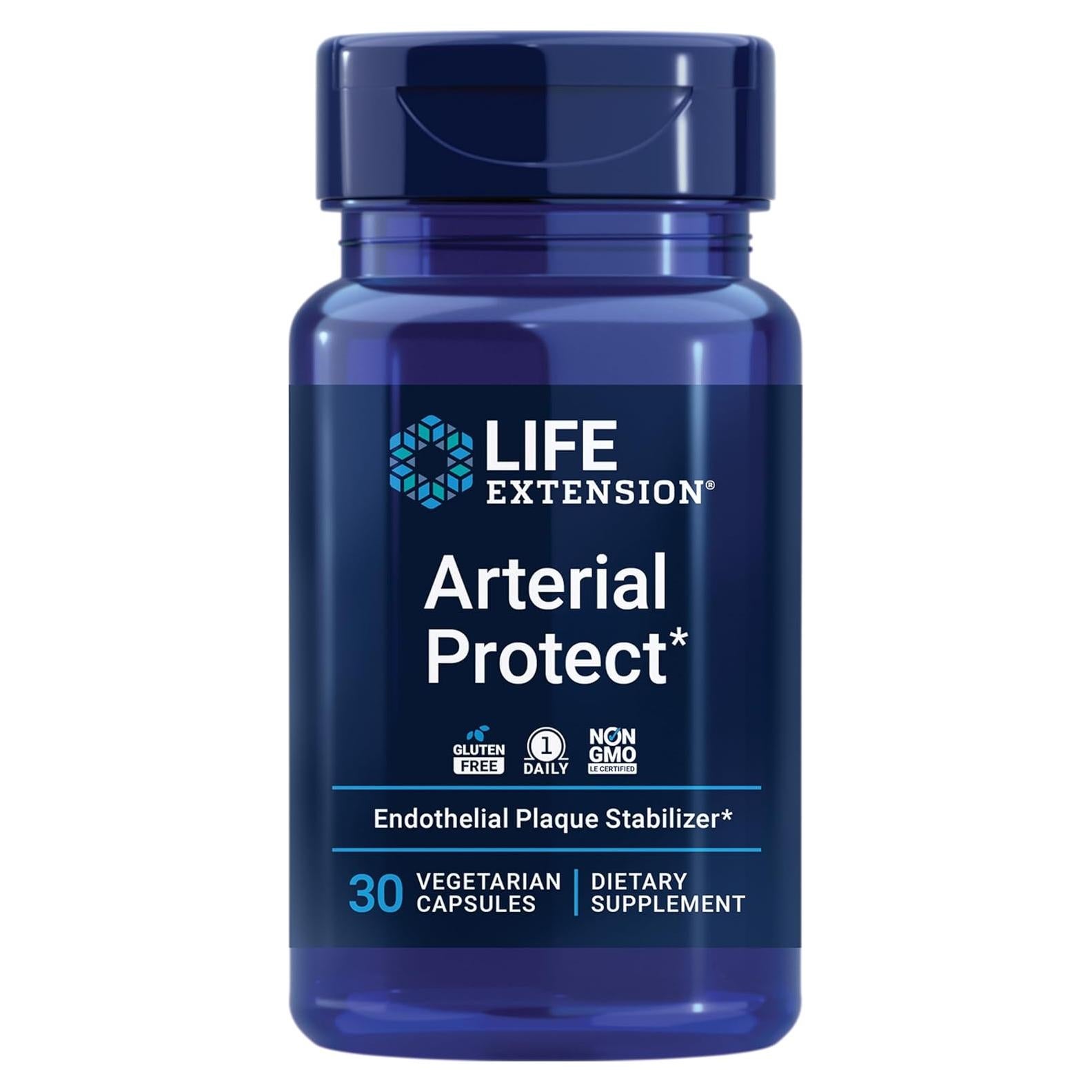Suplemento Arterial Protect Life Extension - 30 Cápsulas