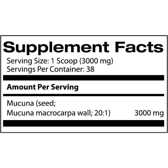 Mucuna Pruriens 113g - Extracto en polvo Samsara Herbs