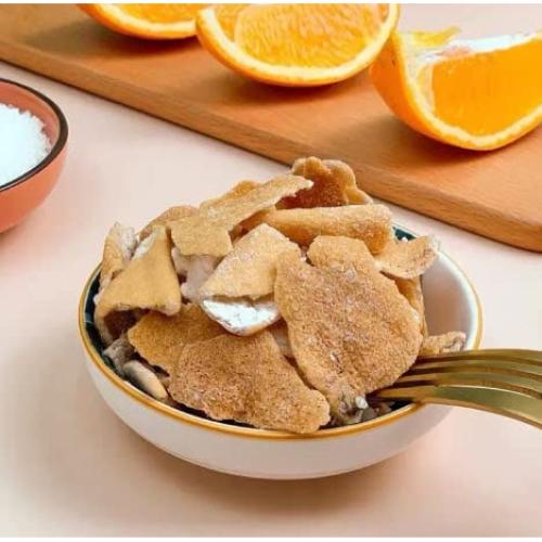 Cáscara de Mandarina Seca Orgánica Jiabao - 300 g (20 Piezas)