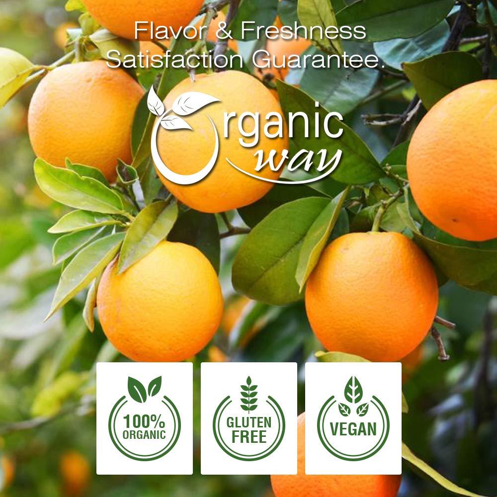 Cáscara de Naranja Seca Orgánica Organic Way 0.45 kg - Vegano
