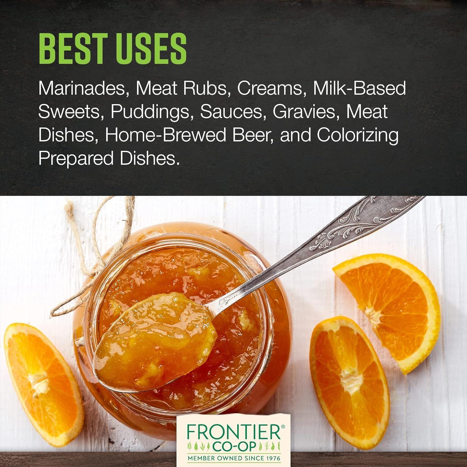 Gránulos de Cáscara de Naranja Orgánica Frontier 0.45 kg