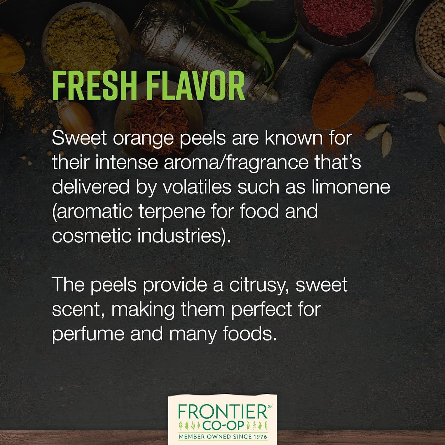 Gránulos de Cáscara de Naranja Orgánica Frontier 0.45 kg