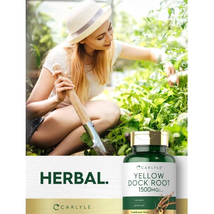 Cápsulas de Diente de León Amarillo Carlyle 1500mg - 200 Unidades