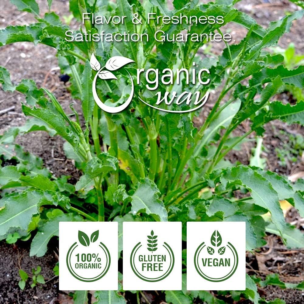 Raíz de Diente de León Amarillo Orgánica 454g - Organic Way