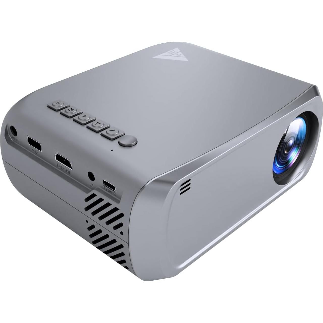 Mini Proyector Ohdil Wifi Gris 1080P Portátil 170"