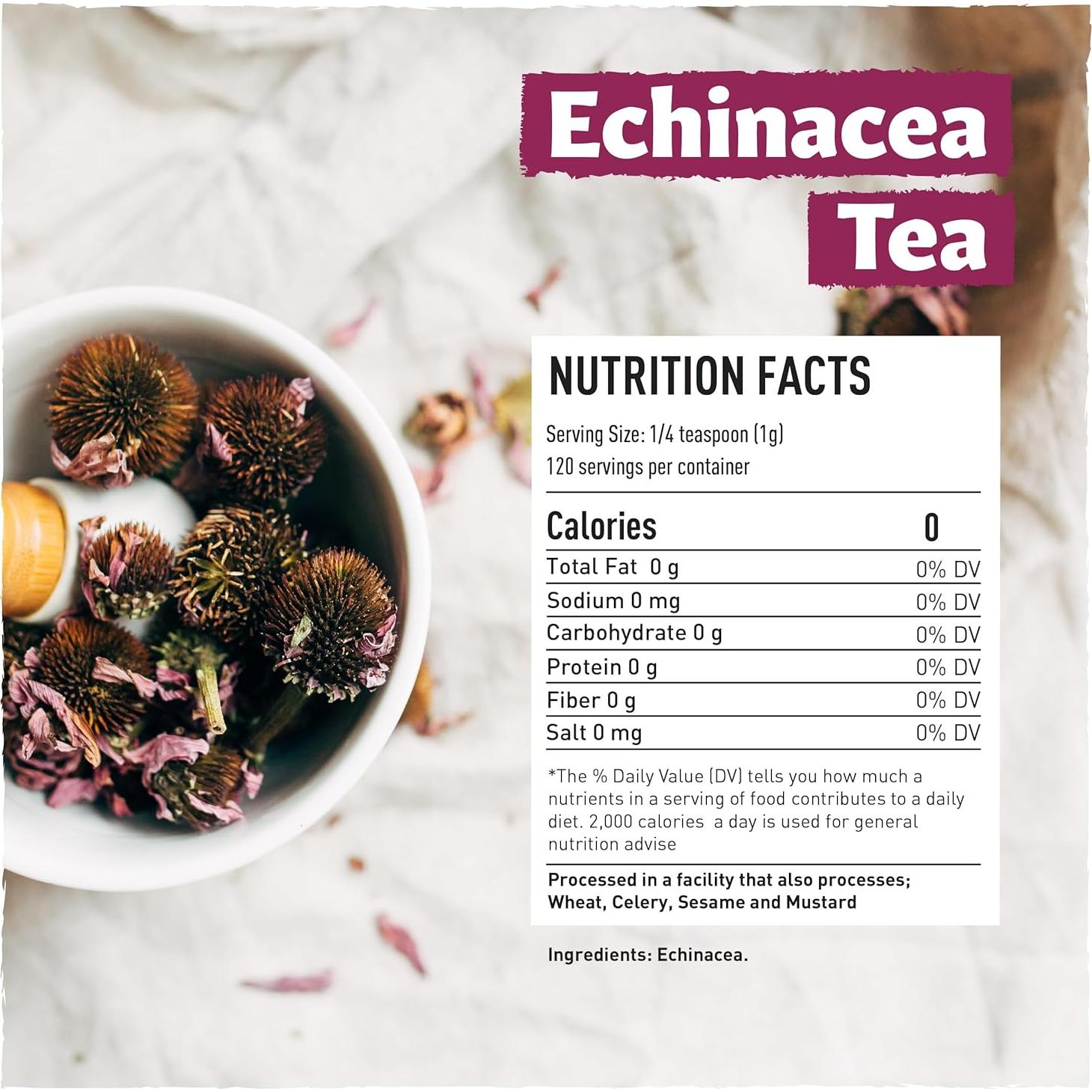 Echinacea Purpurea Eastanbul 119g - Té Herbal Natural Sin OGM