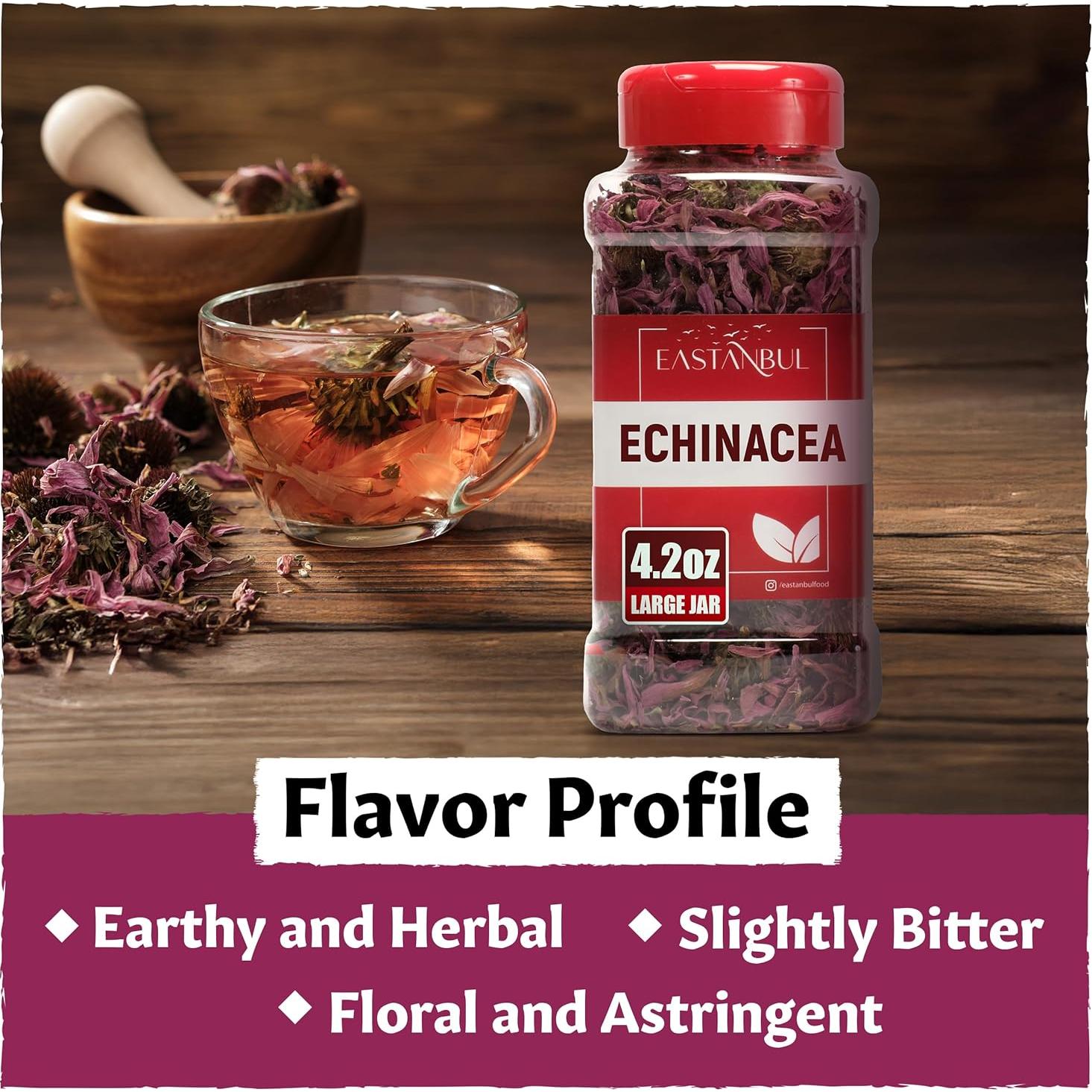 Echinacea Purpurea Eastanbul 119g - Té Herbal Natural Sin OGM