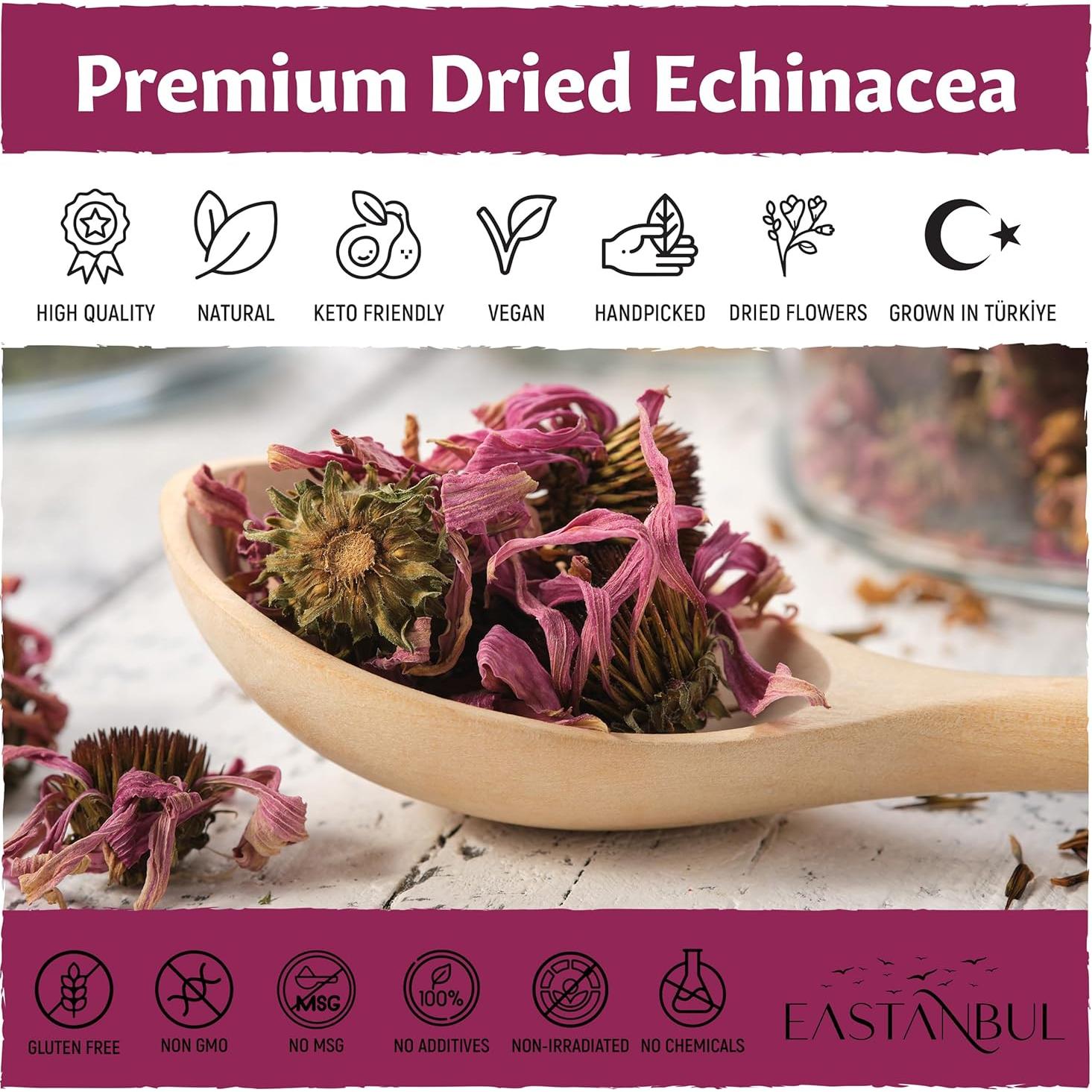 Echinacea Purpurea Eastanbul 119g - Té Herbal Natural Sin OGM